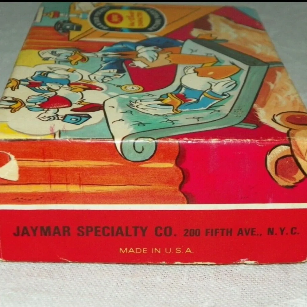 Vintage Donald Duck as Dr Von Drake Analyst Bantam Pocket‎ Puzzle Jaymar